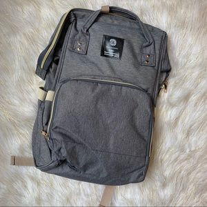 Diaper Bag/ Backpack w/ 12 Pockets and Insulation